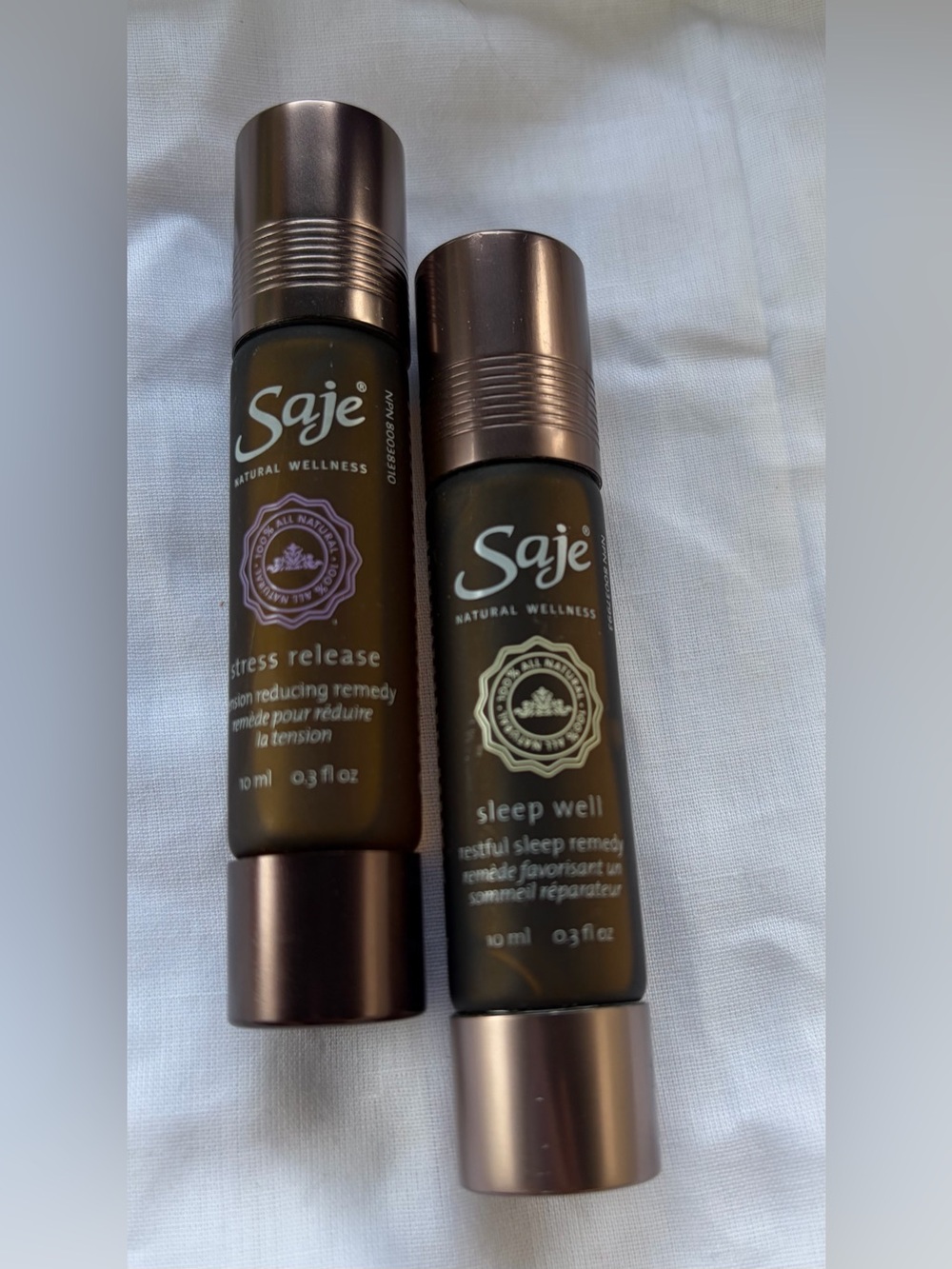 Sage Sleep Well & Stress Relief Rollerball Set